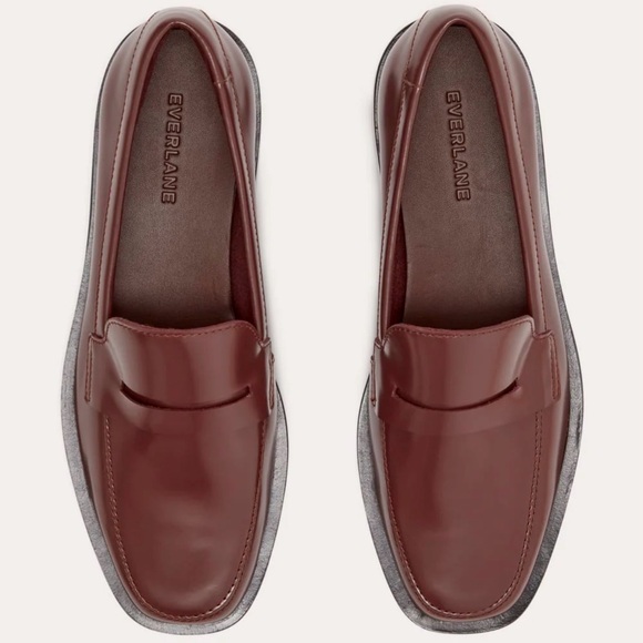Everlane Shoes - Everlane The Penny Loafer in Dark Mahogany